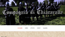 What Compagniadichiaravalle.it website looked like in 2017 (7 years ago)