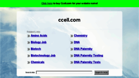 What Ccell.com website looked like in 2017 (7 years ago)