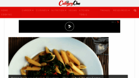 What Culinaryone.com website looked like in 2017 (7 years ago)