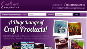 What Crafterscompaniontrade.co.uk website looked like in 2017 (7 years ago)