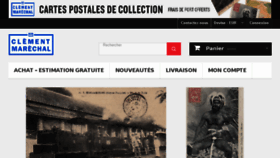 What Cartespostalesdecollection.com website looked like in 2017 (6 years ago)