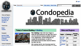 What Condopedia.com website looked like in 2017 (7 years ago)