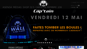What Cap-tain.com website looked like in 2017 (6 years ago)