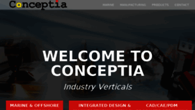 What Conceptia.in website looked like in 2017 (7 years ago)