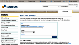 What Cep.com.br website looked like in 2017 (6 years ago)