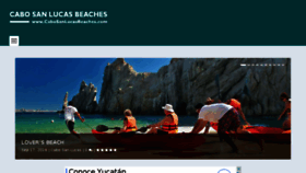 What Cabosanlucasbeaches.com website looked like in 2017 (6 years ago)