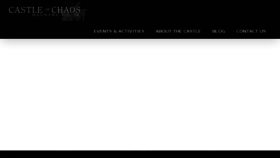 What Castleofchaos.com website looked like in 2017 (8 years ago)