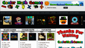 What Coolermathgames.com website looked like in 2017 (6 years ago)