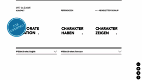 What Corporatecreation.de website looked like in 2017 (9 years ago)