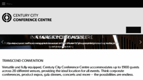 What Centurycityconferencecentre.co.za website looked like in 2017 (7 years ago)