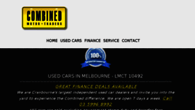 What Combinedmotors.com.au website looked like in 2017 (6 years ago)