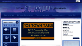 What Cityofstjoseph.com website looked like in 2017 (6 years ago)