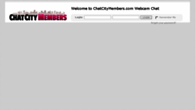 What Chatcitymembers.com website looked like in 2017 (6 years ago)