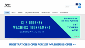 What Cjsjourney.org website looked like in 2017 (6 years ago)