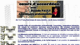 What Coursdaccordeon.com website looked like in 2017 (8 years ago)