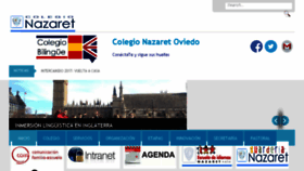 What Colegionazaret.es website looked like in 2017 (6 years ago)