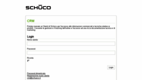 What Crm.schueco.it website looked like in 2017 (6 years ago)