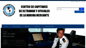 What Capitanes.org.ar website looked like in 2017 (6 years ago)