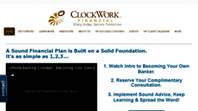 What Clockworkfinancial.com website looked like in 2017 (6 years ago)
