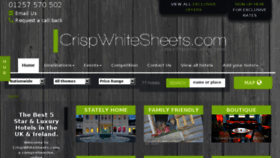 What Crispwhitesheets.com website looked like in 2017 (7 years ago)