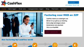 What Cashflex.nl website looked like in 2017 (6 years ago)
