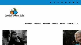 What Candyssweetlife.com website looked like in 2017 (7 years ago)