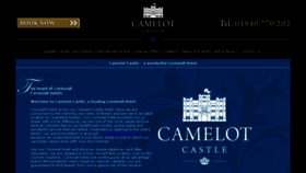 What Camelotcastle.com website looked like in 2017 (6 years ago)