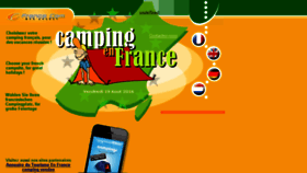 What Camping-france.com website looked like in 2017 (6 years ago)