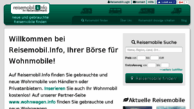 What Campingboerse.at website looked like in 2017 (6 years ago)
