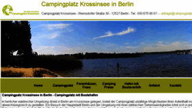 What Campingplatz-krossinsee.de website looked like in 2017 (6 years ago)