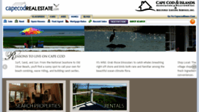 What Capecodrealestate.com website looked like in 2017 (6 years ago)