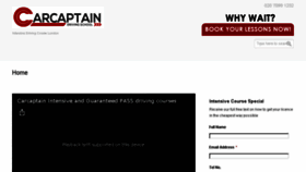 What Carcaptain.com website looked like in 2017 (7 years ago)