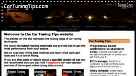 What Cartuningtips.com website looked like in 2017 (7 years ago)