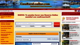 What Casarural-online.com website looked like in 2017 (6 years ago)