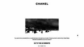 What Chanel.co.jp website looked like in 2017 (6 years ago)