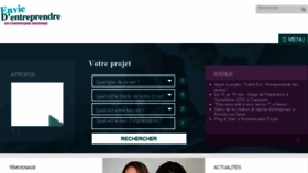 What Champagne-ardenne-envie-dentreprendre.fr website looked like in 2017 (9 years ago)