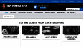 What Carstereo1.com website looked like in 2017 (6 years ago)