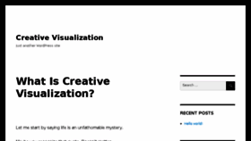 What Creative-visualization.com website looked like in 2017 (6 years ago)