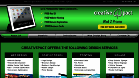 What Creativepact.com website looked like in 2017 (6 years ago)