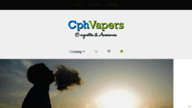 What Cphvapours.com website looked like in 2017 (6 years ago)
