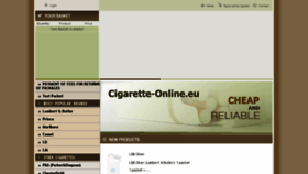 What Cigarette-online.eu website looked like in 2017 (6 years ago)