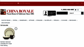 What Chinaroyale.com website looked like in 2017 (7 years ago)