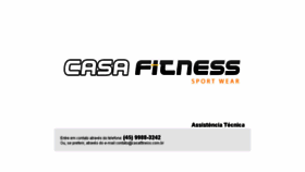 What Casafitness.com.br website looked like in 2017 (6 years ago)