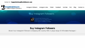What Cheaplikesfollowers.com website looked like in 2017 (6 years ago)