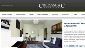 What Chiusano.com website looked like in 2017 (6 years ago)