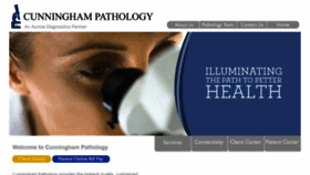What Cunninghampathology.com website looked like in 2017 (6 years ago)