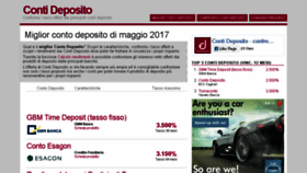 What Conti-deposito.net website looked like in 2017 (7 years ago)