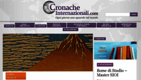 What Cronacheinternazionali.com website looked like in 2017 (6 years ago)