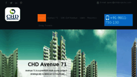 What Chdprojects.com website looked like in 2017 (6 years ago)