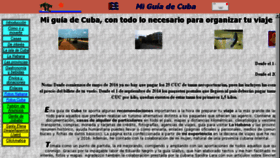 What Cubanaweb.com website looked like in 2017 (6 years ago)